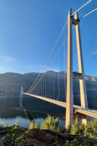 Hardanger Bridge near Eidfjord