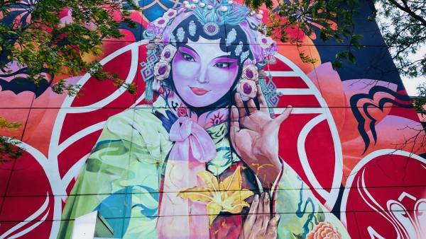 Chinatown Mural, Montreal