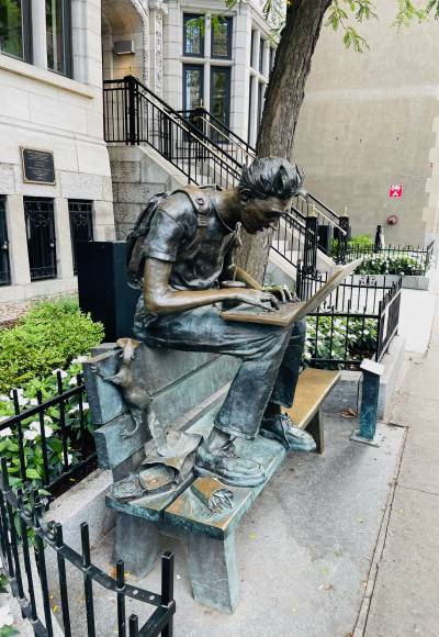 McGill Student Statue
