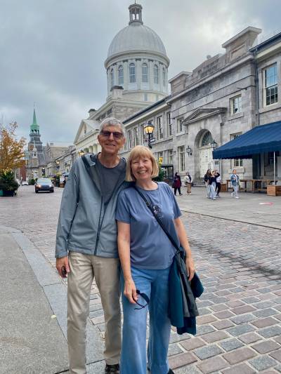 Tim, Viki, Bonsecours Market, Montreal