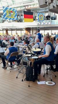 Holland America Rotterdam, German Beer Night