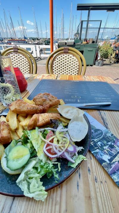 Kibbeling at Taverne de Visscher, Marken