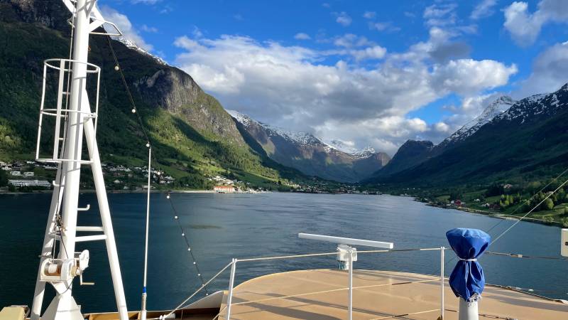 Olden, Norway in late May