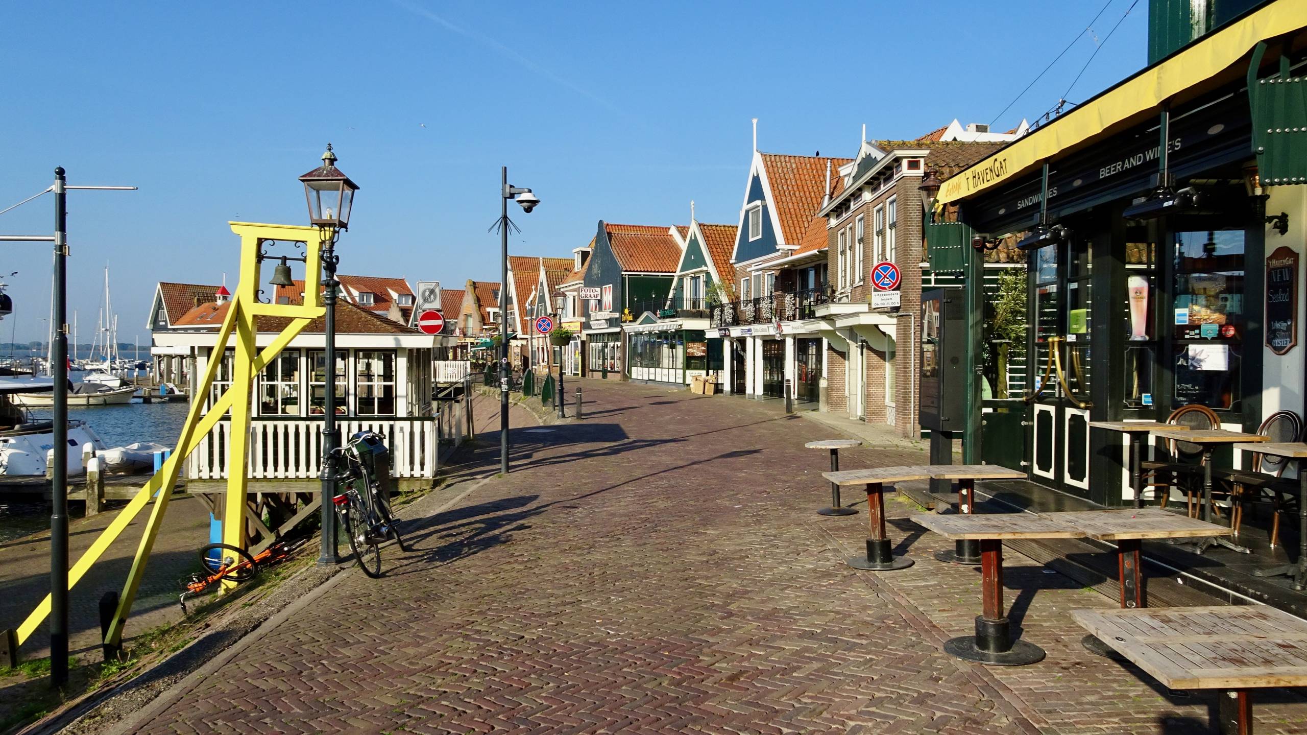 Volendam Early Morning Waterfront