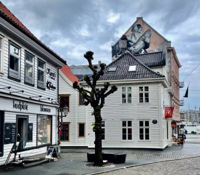 Bergen Fisherwoman Mural