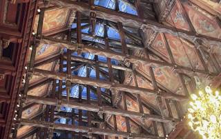 Stockholm City Hall, Wooden Rafters Stockholm City Hall, Wooden Rafters