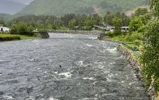Eio River, Eidfjord Eio River, Eidfjord