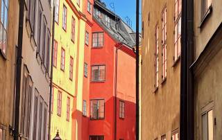 Gamla Stan Pedestrian Alleyway Gamla Stan Pedestrian Alleyway, Stockholm