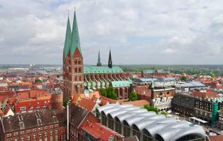 Lubeck from St Peter’s Lubeck from St Peter's