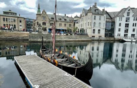 Viking Ship Brosundet, Alesund Viking Ship Brosundet, Alesund