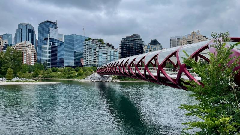 Peace Bridge, Three Days in Calgary