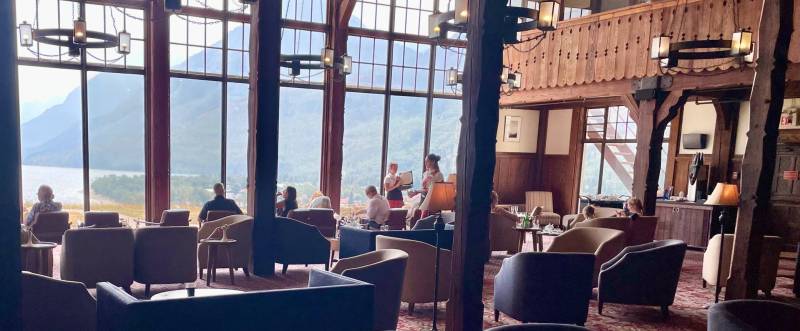Royal Tea Setting Prince of Wales Hotel