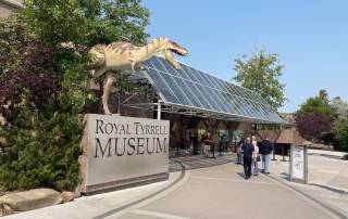 Royal Tyrrell Museum Entrance Royal Tyrrell Museum Entrance